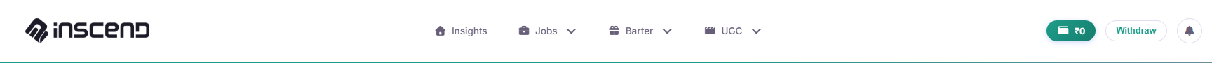 Top navigation bar with Jobs, Barter, and UGC menus